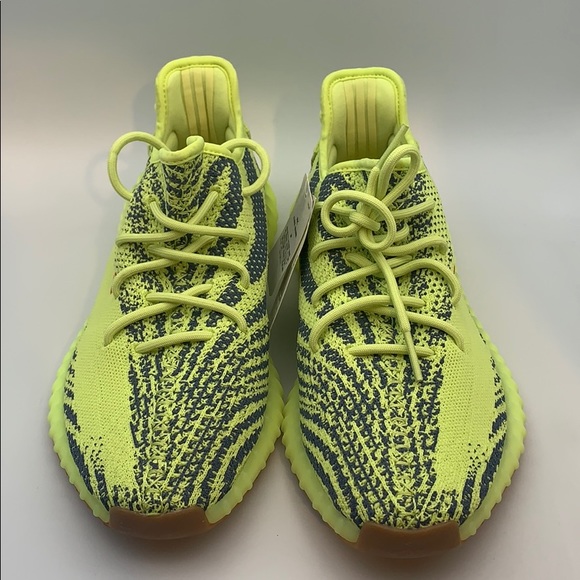 lime green yeezy boost 350